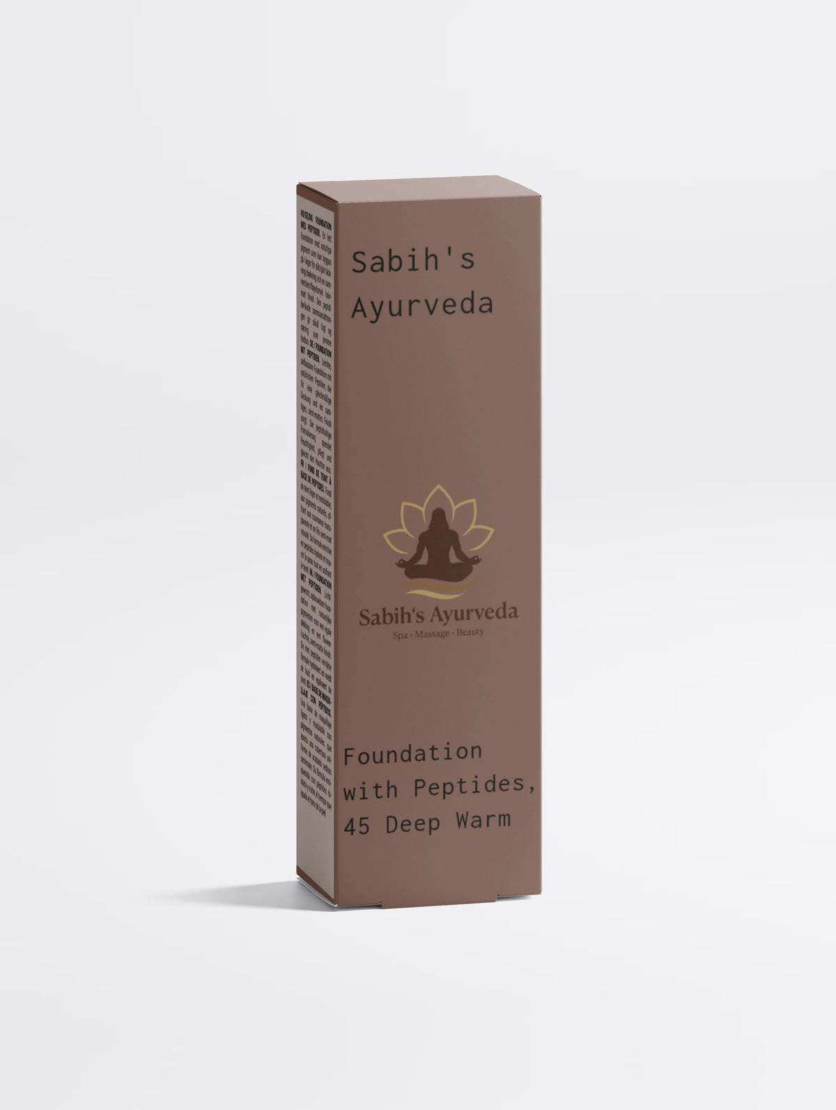 Foundation with Peptides, 45 Deep Warm