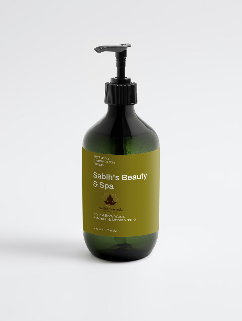 Hand & Body Wash, Patchouli & Amber Vanilla